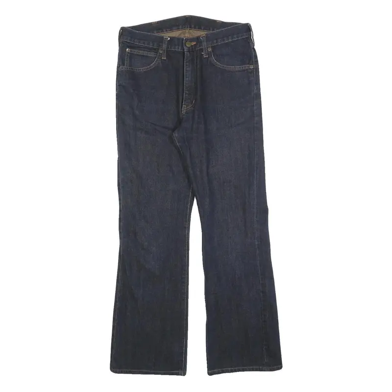 Wrangler Womens Jeans Blue Regular Flared Denim Medium W31 L30 Classic Cotton 1