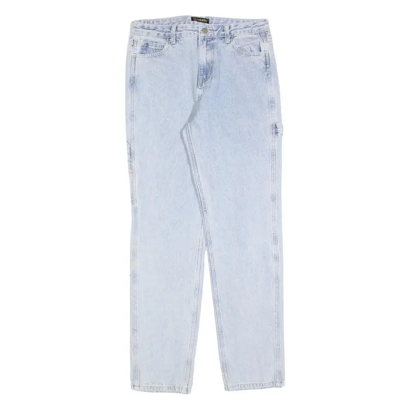 Yangster Womens Jeans Blue Regular Straight Denim Light W30 L30 Workwear 1