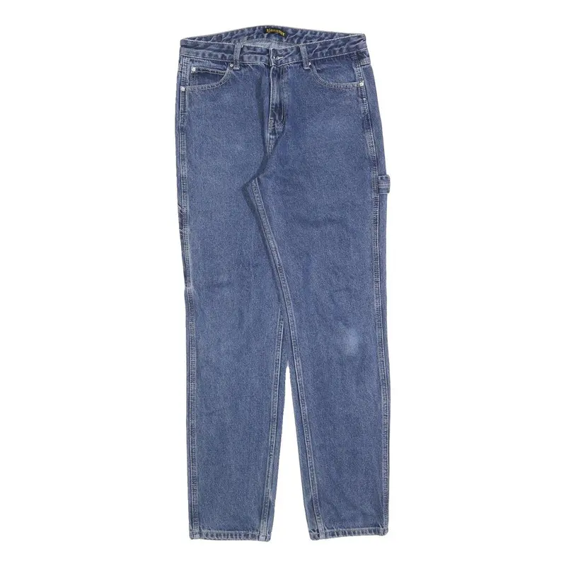 Yangster Womens Jeans Blue Regular Straight Denim W30 L30 Casual Comfort Zip 1