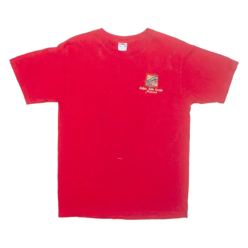 Yazbek Cabo San Lucas Mexico Mens T-Shirt Red M 1