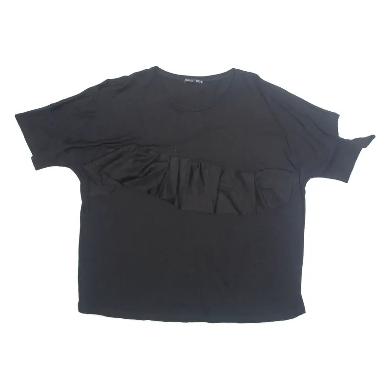 Zara Womens Top Black L 1
