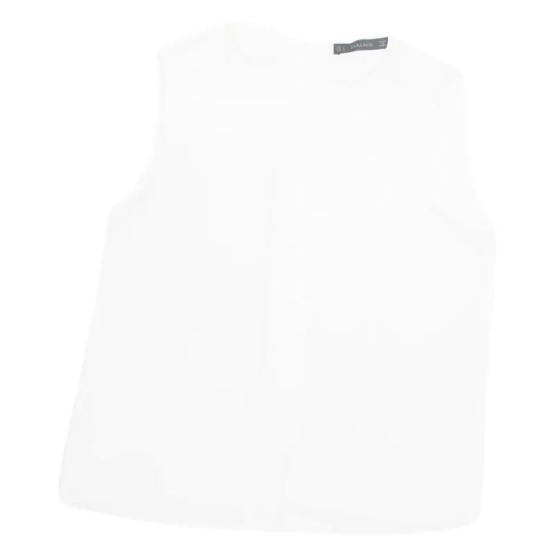 Zara Womens Vest White M 1