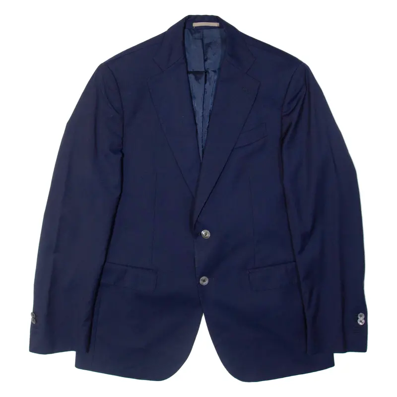 Zealander Dream Mens Blazer Jacket Blue Wool M 1