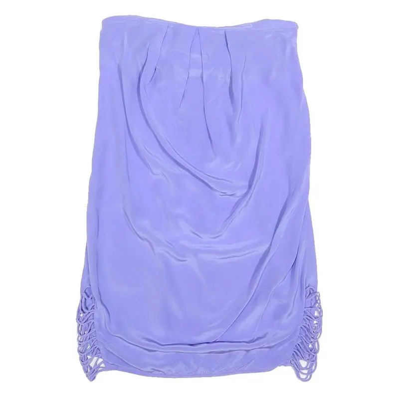 Zimmermann Womens Lilac Silk Mini Skirt Xs Elegant Sophisticated Summer Style 1