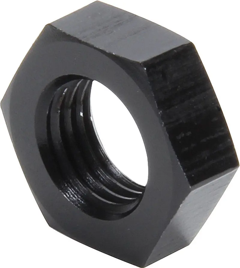 Allstar Performance 50099 Black Bulkhead Nuts – M4 Size, 2-Pack 1