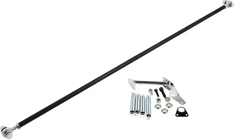 Allstar Performance 54158 Aluminum Throttle Linkage Kit With Return Spring – 24-Inch Length 1