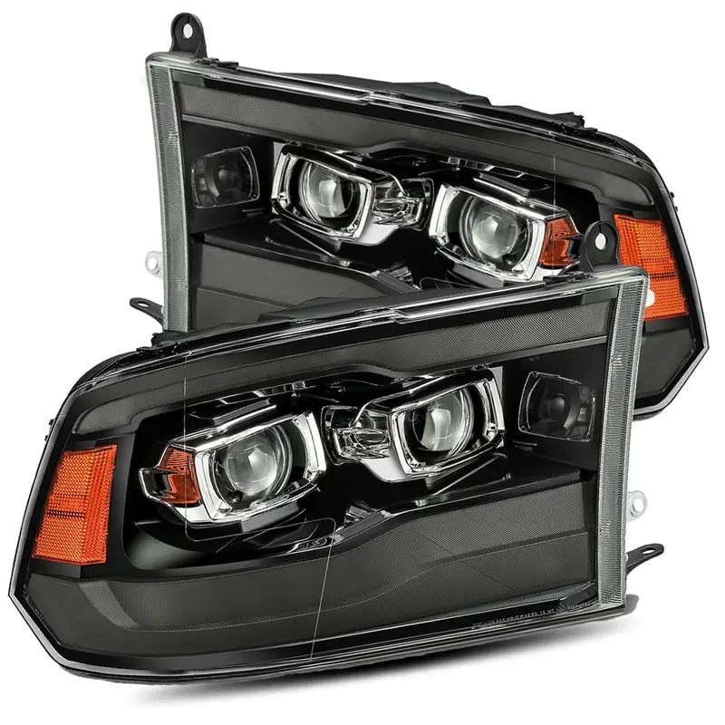 Alpharex 880593 Projector Headlights – Plank-Style Black Housing For Enhanced Visibility 1