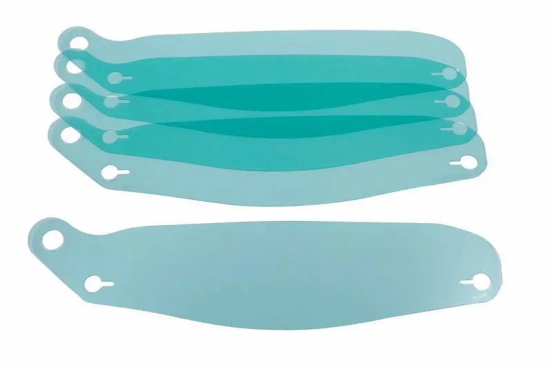 Arai Gp-7 Clear Tear-Off Lens Set – 6-Layer Stack For Racing Helmets 1