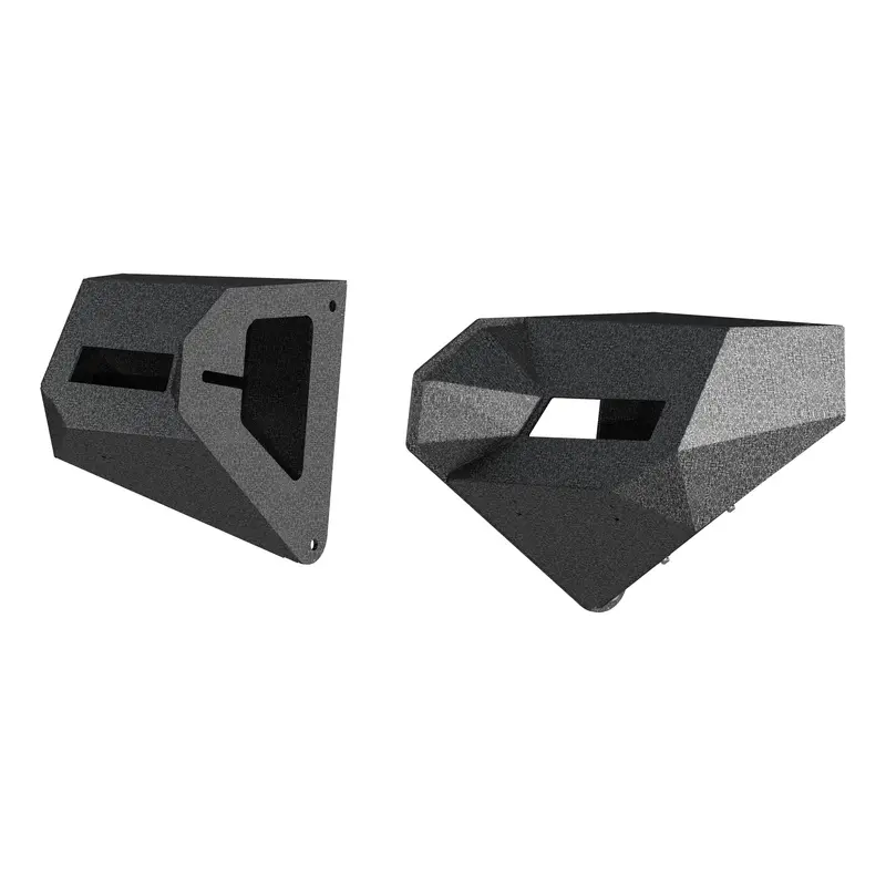Aries Trailchaser Front Bumper Corners – Steel Construction For Jeep Wrangler Jl & Gladiator 1