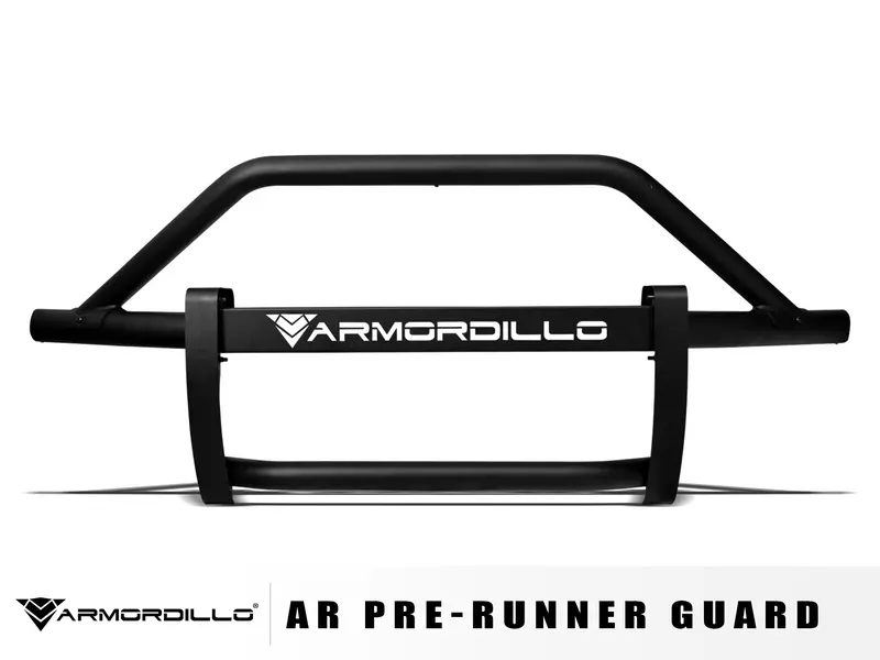 Armordillo Usa Ar Pre-Runner Guard 8714195 — Matte Black Front Bumper Protector For 2019–2022 Gmc Sierra 1500 1
