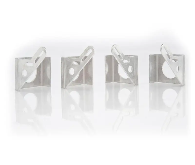 Be Cool Stainless Steel Radiator Fan Mounting Bracket Set – 4-Pack 1