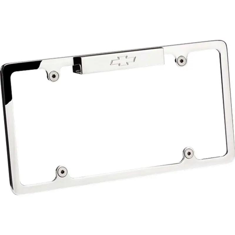Billet Specialties 55320 Illuminated Bowtie Frame Emblem – Polished Aluminum Finish 1
