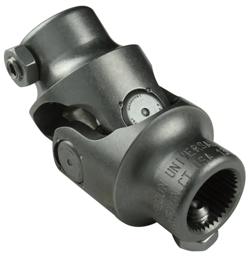 Borgeson Stainless Steel Steering U-Joint – 3/4-30 X 3/4-Inch Smooth Bore 1