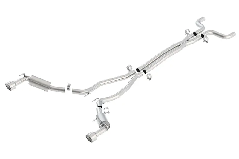 Borla 140280 Cat-Back Exhaust System - S-Type 1
