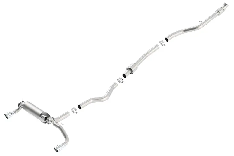Borla 140579 Cat-Back Exhaust System - S-Type 1
