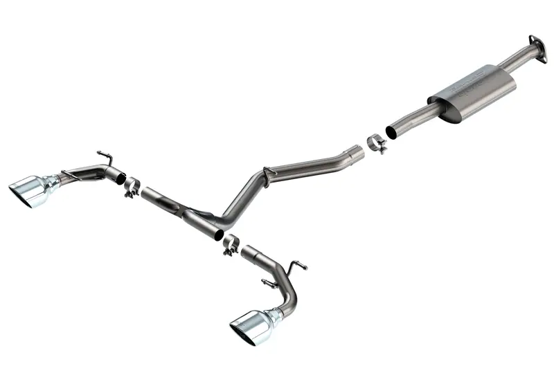 Borla S-Type Cat-Back Exhaust System – Premium Stainless Steel, Aggressive Tone 1