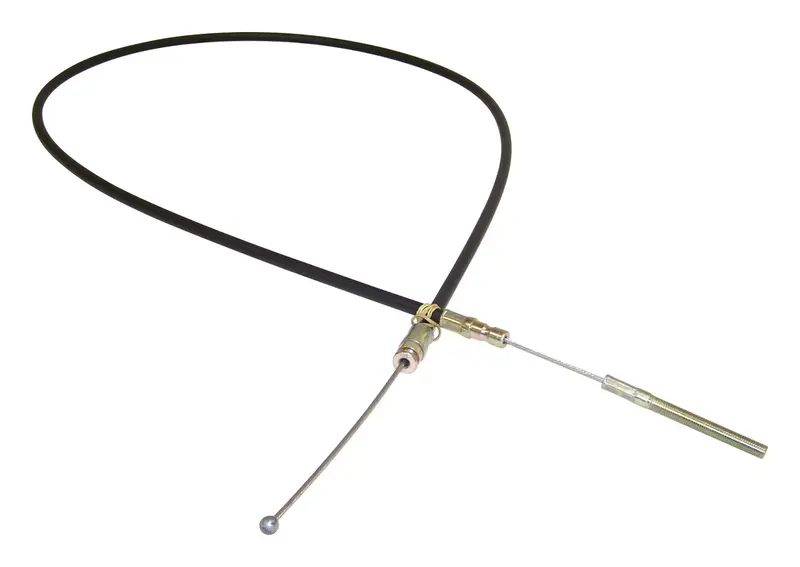 Crown Automotive Parking Brake Cable – 63-5/8" Replacement For Jeep Models With T-Lever Actuation 1