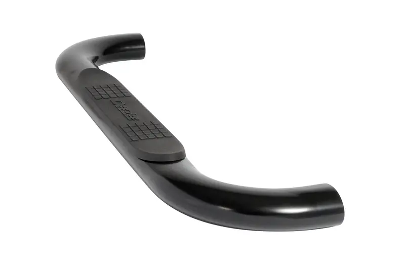 Dee Zee Textured Black 4-Inch Oval Cab-Length Steel Side Steps (Dz372519) 1