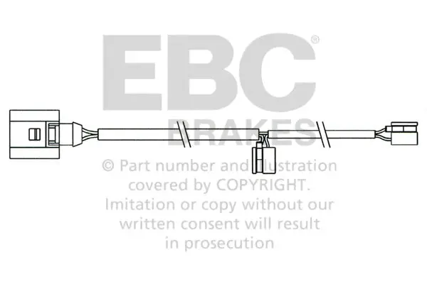 Ebc Brake Wear Sensor Kit – Oem-Style Replacement For Integrated Monitoring Systems 1