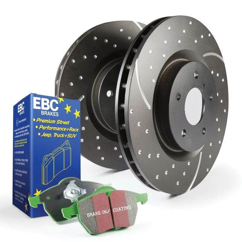 Ebc Brakes S10Kf1171 S10 Kits Greenstuff 2000 And Gd Rotors 1