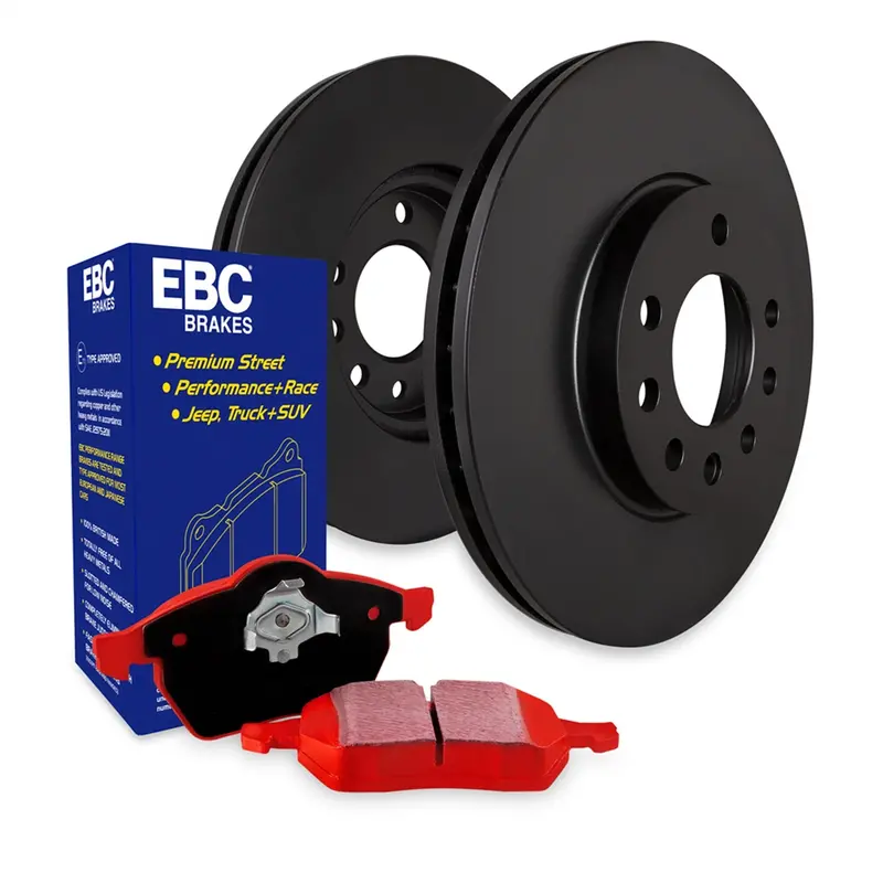 Ebc Brakes S12Kf1875 Redstuff Brake Pad & Rk Rotor Kit 1