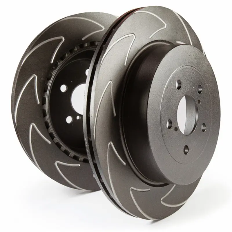 Ebc Bsd7566 Sport Brake Rotors — Ultra-Quiet V-Slot Design With Bsd Series Performance Pads 1