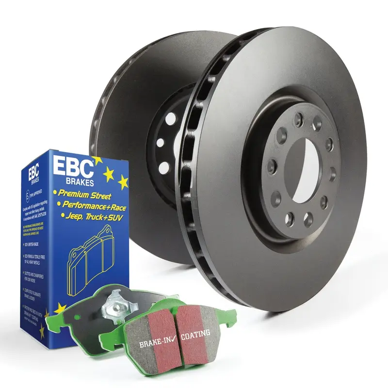 Ebc S11Kf1745 Brake Kit — Greenstuff 2000 Pads Paired With Rk Series Rotors For Balanced Performance 1