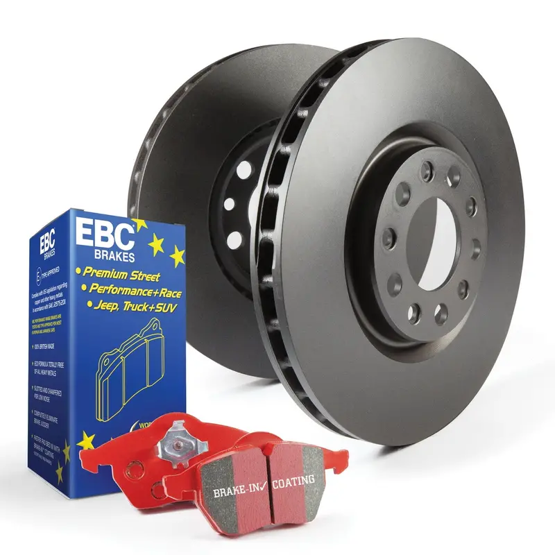 Ebc S12Kr1295 Redstuff High-Performance Brake Pad & Rotor Kit 1