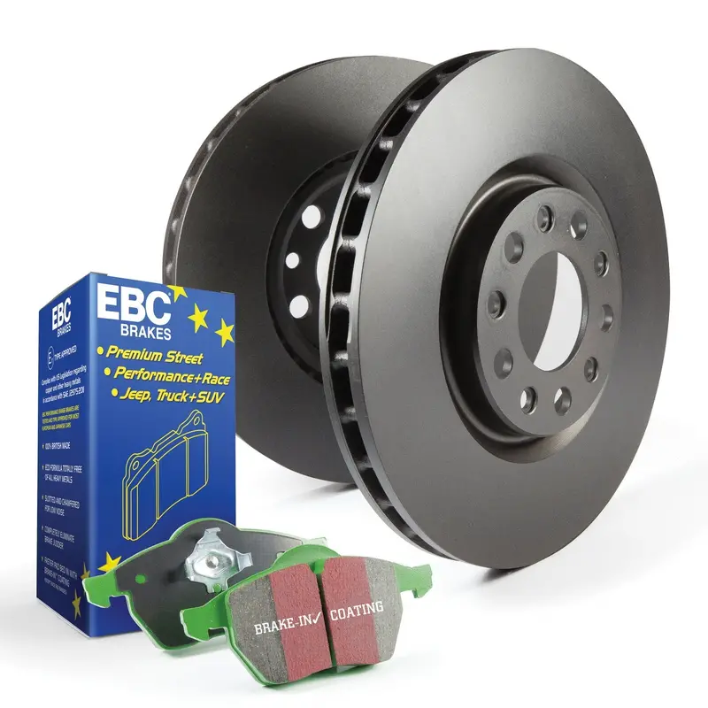 Ebc S14 Greenstuff Brake Kit – Suv-Focused Pads With Rk-Series Rotors 1
