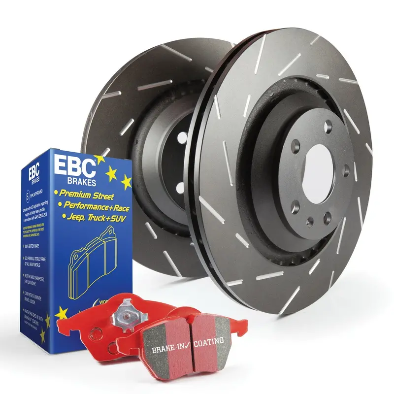 Ebc S4Kr1463 Redstuff Brake Pad & Usr Rotor Kit – High-Performance Street & Track Package 1