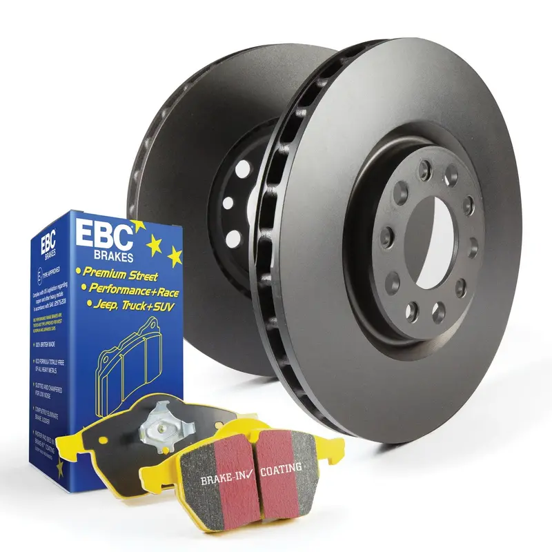 Ebc Yellowstuff Performance Brake Pad & Rk Drilled Rotor Kit – S13Kf1292 1