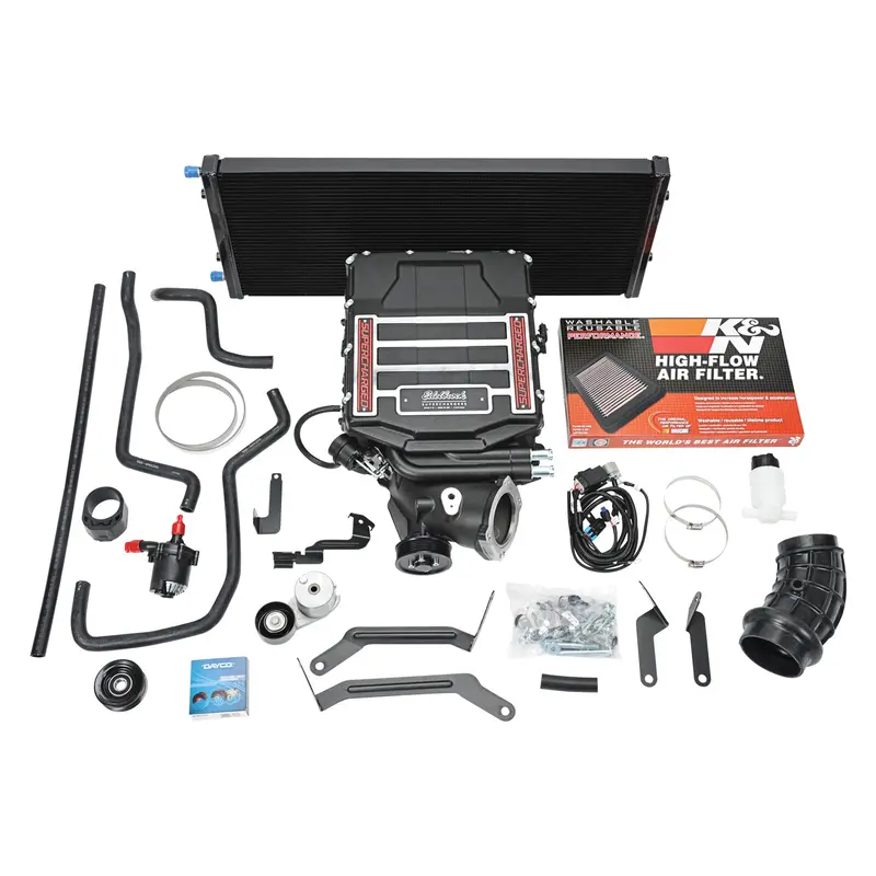 Edelbrock Supercharger Kit For 2019–2021 Gm 6.2L Trucks (No Tune Required) 1