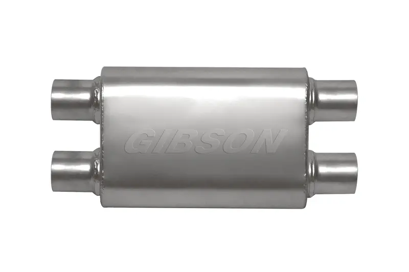 Gibson Performance 55106S Cft Superflow Dual/Dual Oval Stainless Steel Muffler 1