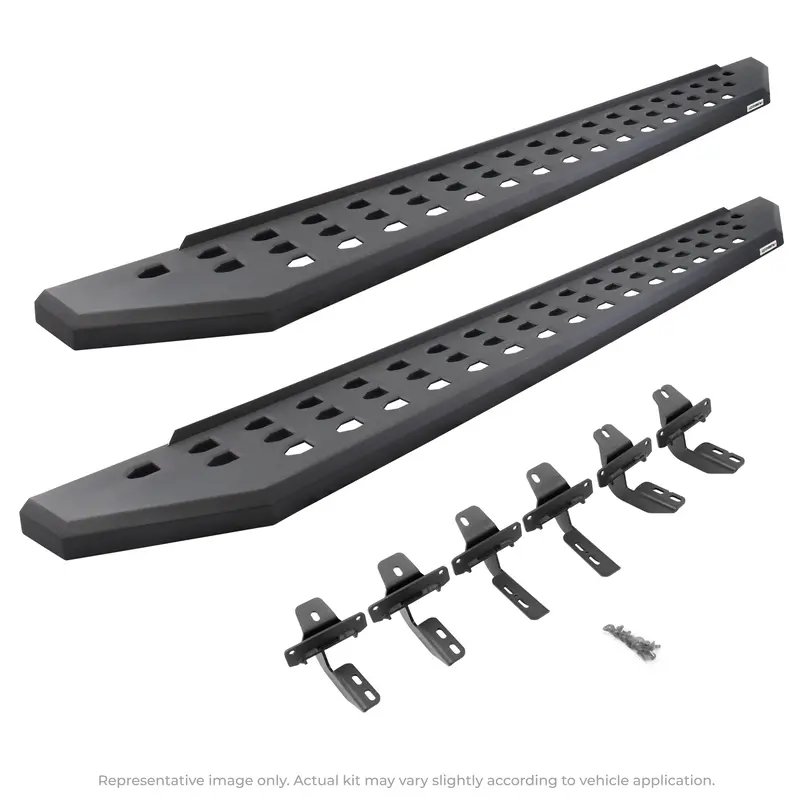 Go Rhino Rb20 Running Boards With Hardware Kit – Heavy-Duty Side Step System 1