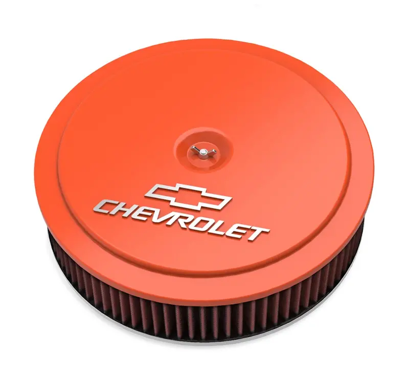 Holley 120-224 Gm Muscle Series Air Cleaner Kit – Classic Styled Filter Assembly With Chrome Lid 1