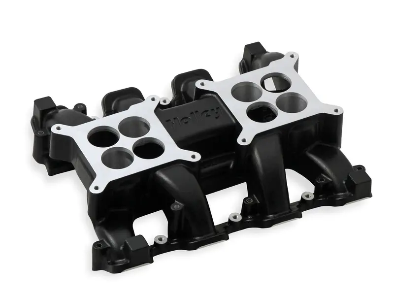 Holley 300-133Bk Ls Dual Quad Intake Manifold 1