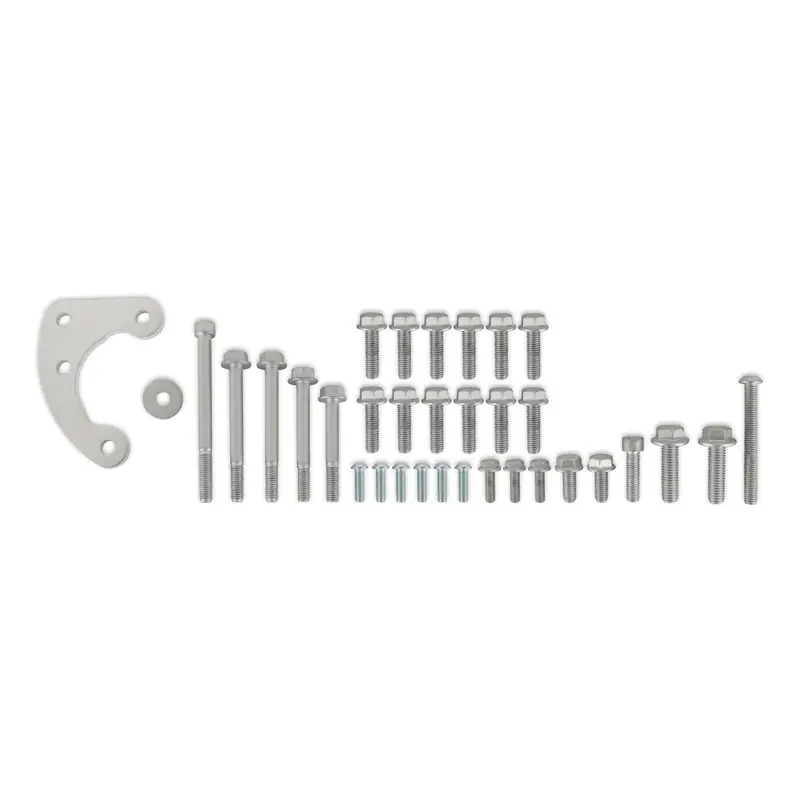 Holley 97-411 Timing Cover Hardware Kit – Steel Fasteners For Ford 7.3L Godzilla Engine 1