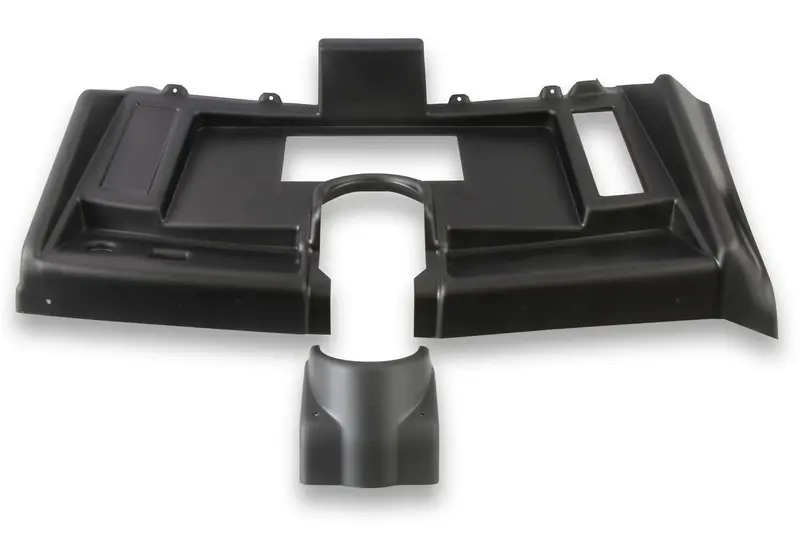 Holley Efi 553-382 Dash Panel – Right-Vent Configuration For 6.86" Holley Efi Displays – Black 1