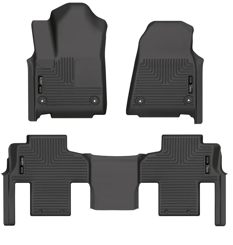 Husky Liners 99251 Custom Floor Liners — Front And Second-Row All-Weather Protection For Suvs And Trucks 1