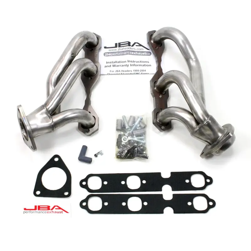Jba Racing Headers 1842S-9 – Stainless Steel Long-Tube Exhaust Manifolds For Gm 4.3L V6 Trucks (2003–2013) 1