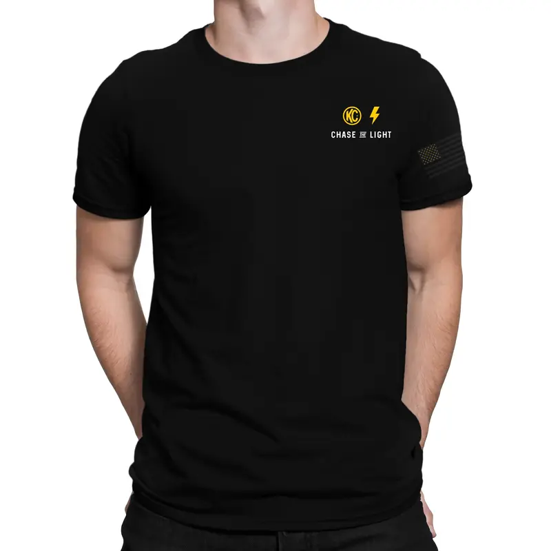 Kc Hilites 70622 Kc Fear No Trail Tee Shirt - Black - 2X-Large 1