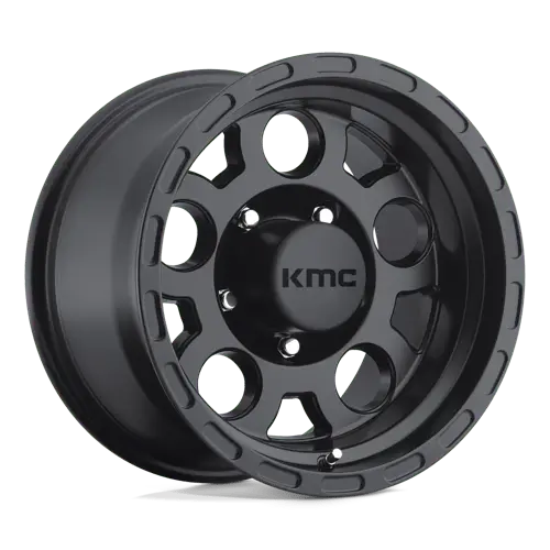 Kmc Km522 18X9 Inch Off-Road Wheel – 8X6.5 Inch Bolt Pattern, Matte Black Finish 1
