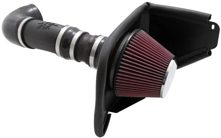 K&N 63-3072 Cold Air Intake Kit – Engine Performance Upgrade With Washable Filter 1