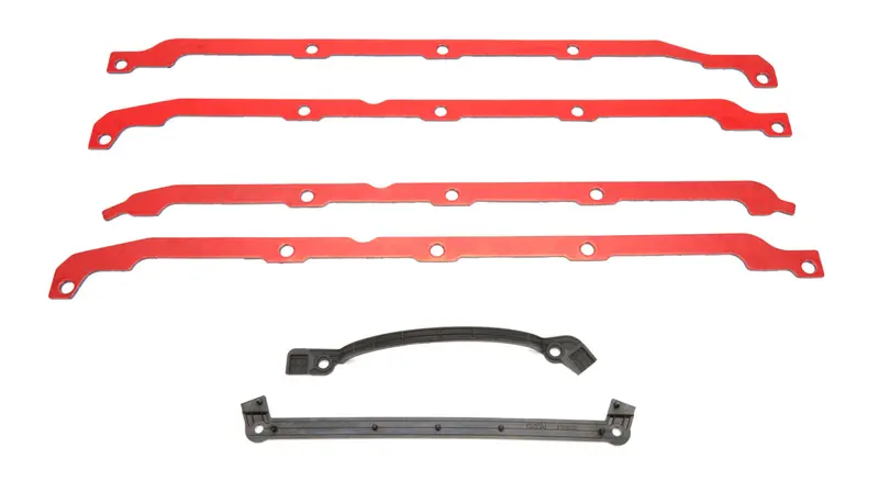 Mahle/Clevite Os32512 Oil Pan Gasket Set For Gen-4 Big Block Chevy (Bbc) – Notched Side Rail 1