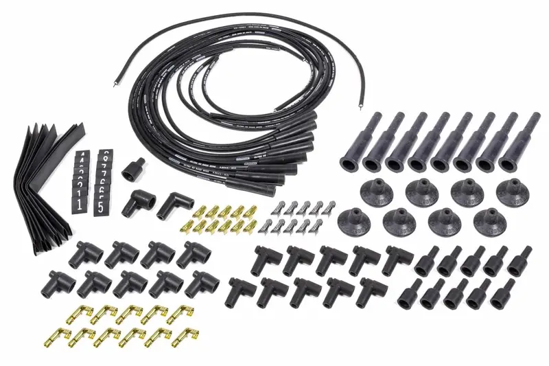 Moroso 73841 Ultra 40 Plug Wire Set Hemi Style Black 1