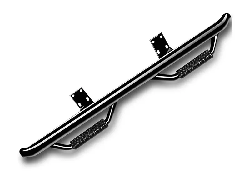 N-Fab T0777Qc Gloss Black Nerf Steps – Dual Step Kit For 2007–2021 Toyota Tundra Double Cab 1