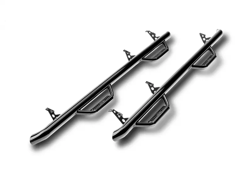 N-Fab W2W Nerf Steps For 1986–1991 Chevrolet Suburban – Gloss Black Finish 1