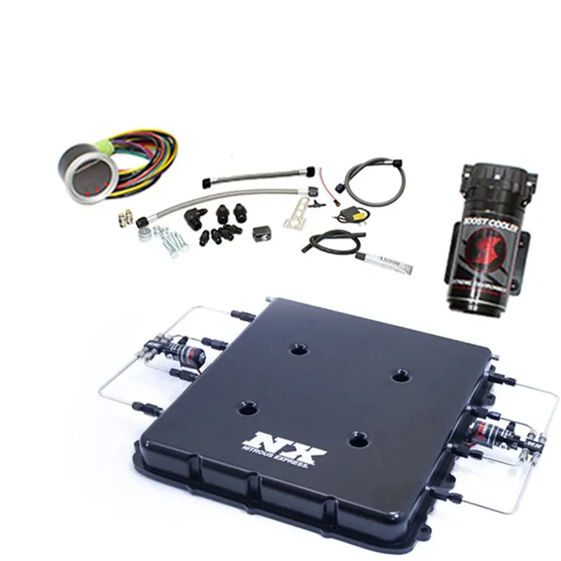 Nitrous Express Sno-15127H-Lt4-T Water/Methanol Injection Kit – Includes Billet Lt4 Supercharger Lid (No Tank) 1
