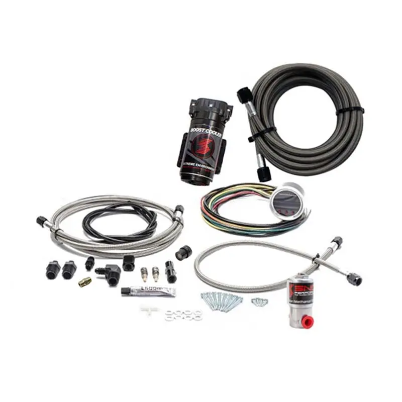 Nitrous Express Sno-211-Brd-T Stage 2.5 Boost Cooler Forced Induction Progressive Water-Methanol Injection Kit 1