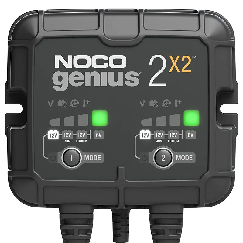 Noco Genius2X2 Batter Charger 2-Bank 4 Amp 1